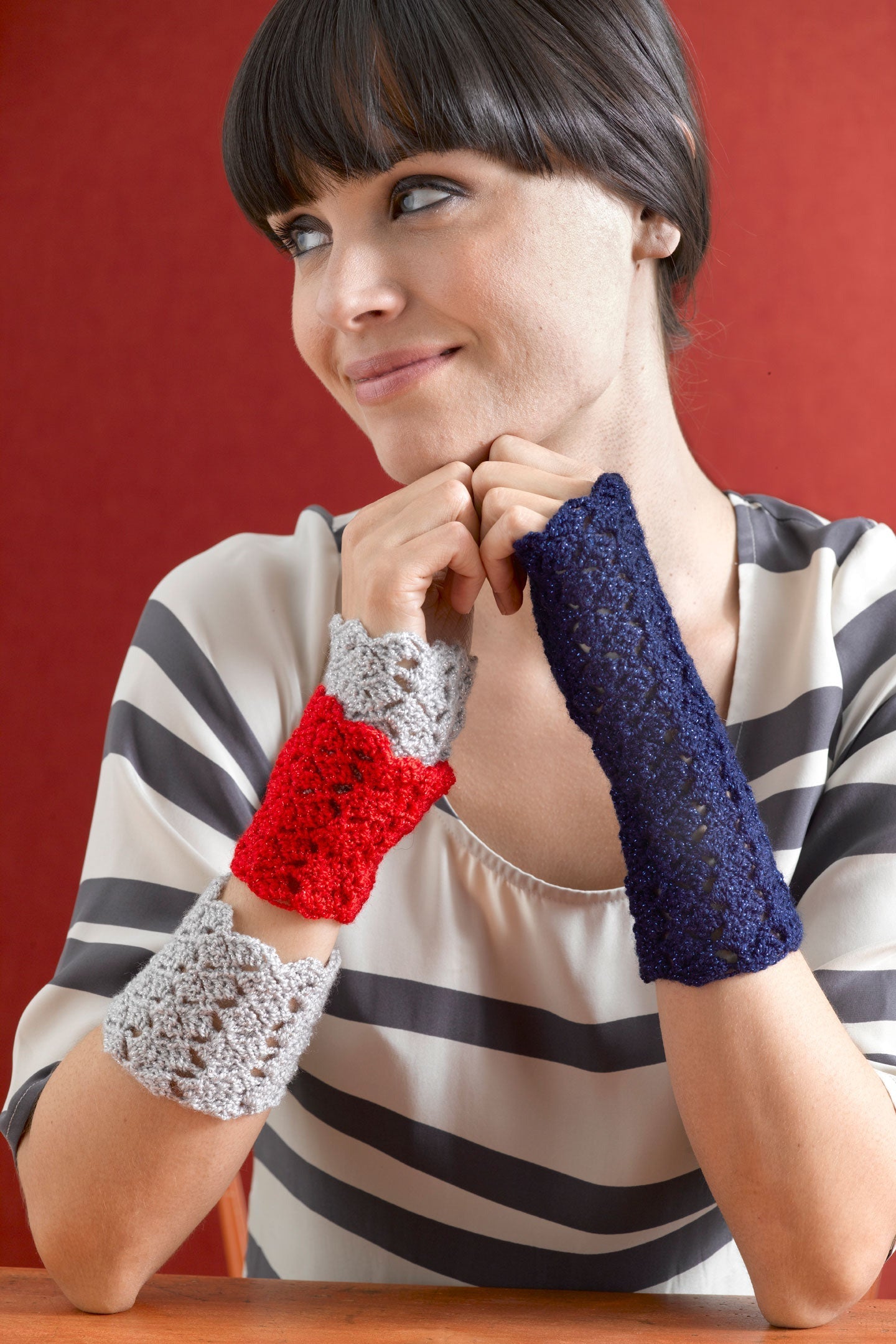 Cinderella Wristers (Crochet)