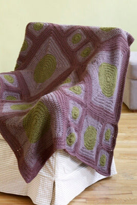 Circles To Squares Afghan Pattern (Crochet) - Version 2