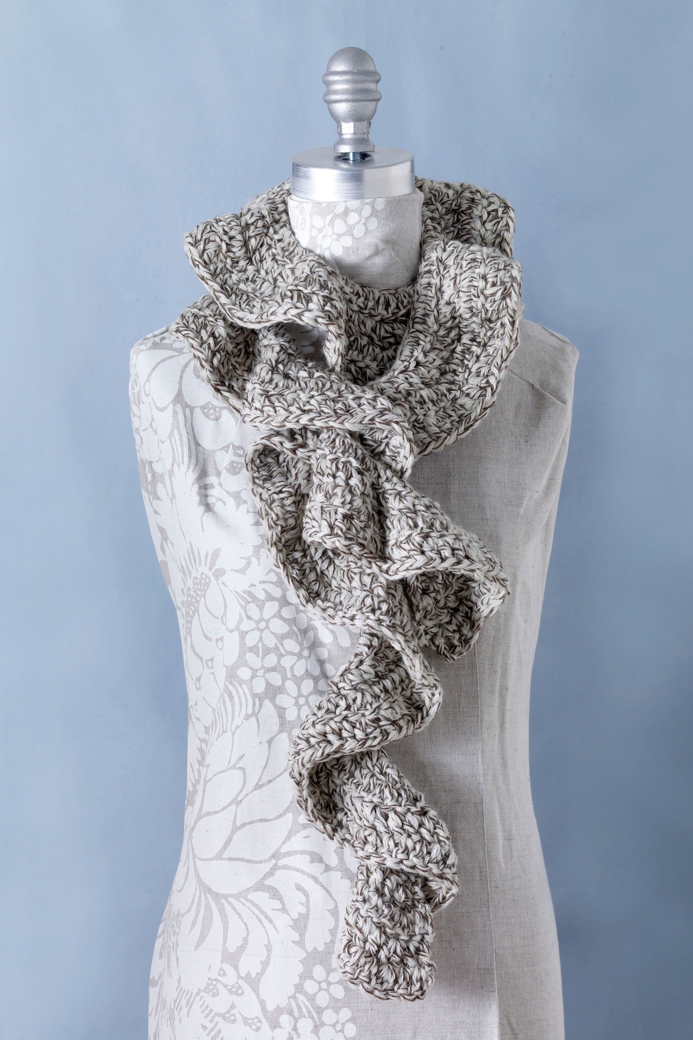 Cloud Cascade Scarf (Crochet)