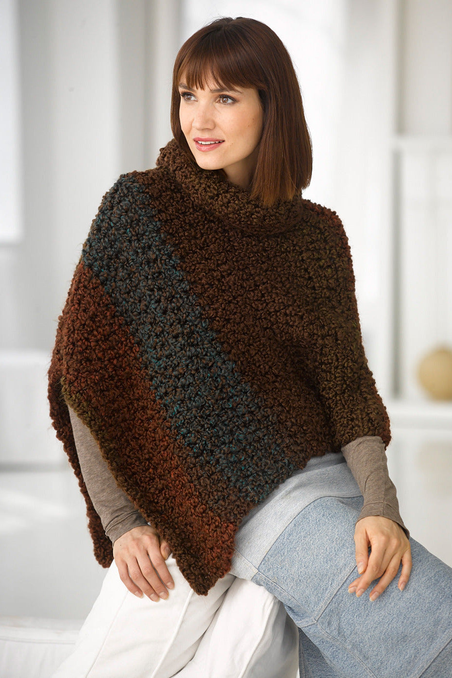 Cocoon Poncho (Crochet)
