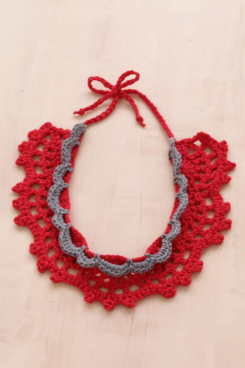 Lace Crochet Necklace Pattern