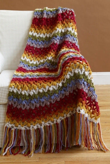 Lacy Throw Pattern (Crochet)