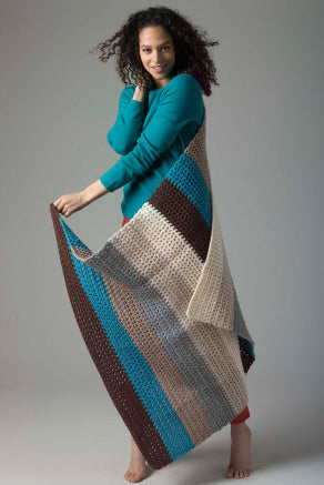 Level 1 Crocheted Afghan (Crochet)