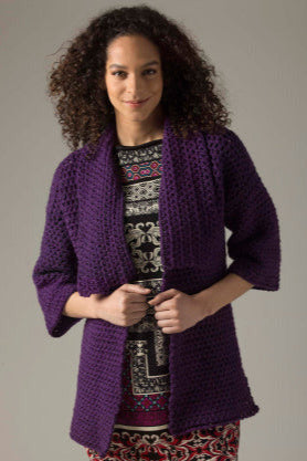 Level 1 Crocheted Cardigan (Crochet)
