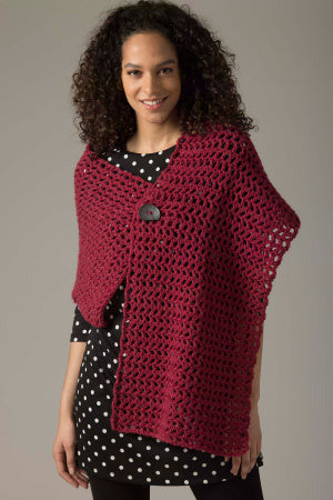 Level 1 Crocheted Shawl (Crochet)