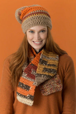Level 2 - Easy Crochet Scarf & Hat - Version 2