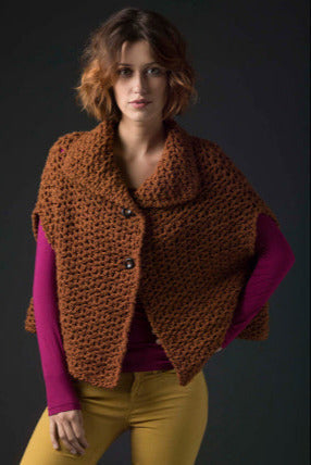 Level 3 Crocheted Poncho (Crochet)