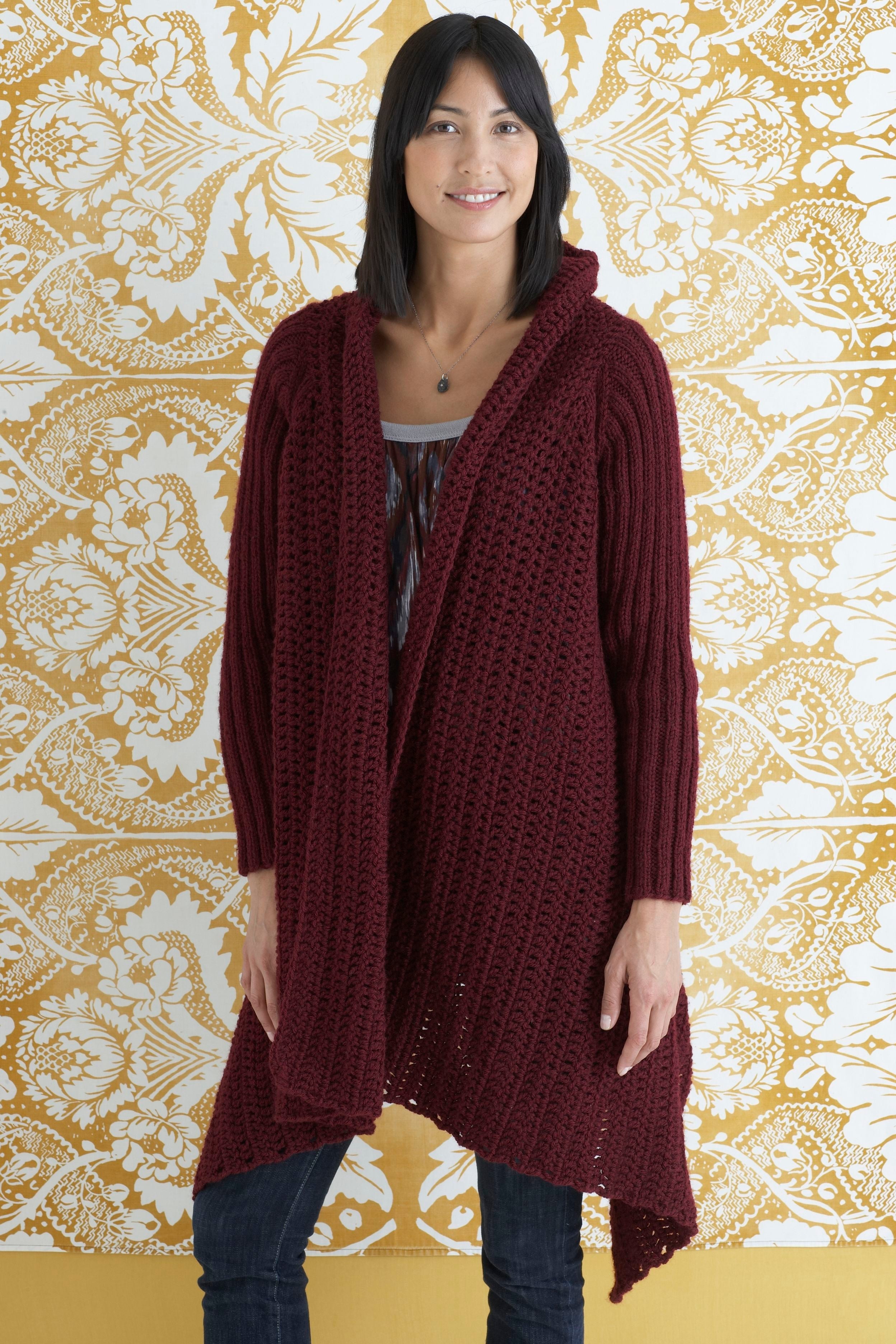 Knit Meets Crochet Sweater