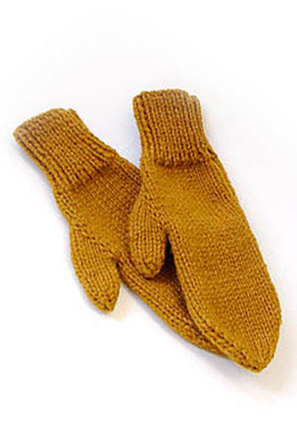 2 Needle Mittens Pattern (Knit) - Version 2