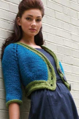 Bold and Bulky Mini Cardigan (Knit)