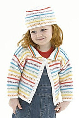 Bright Idea Baby Set Pattern (Knit)