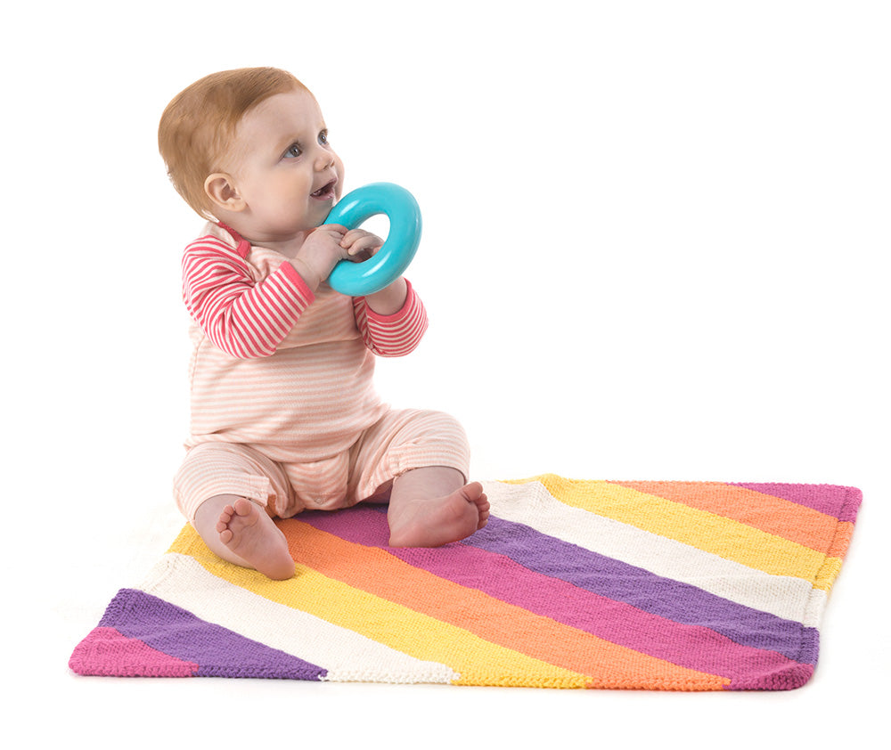 Bright N Easy Blankie Pattern (Knit) - Version 2