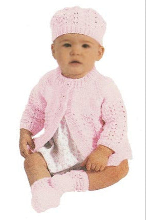 Buttery Soft Baby Set Pattern (Knit)