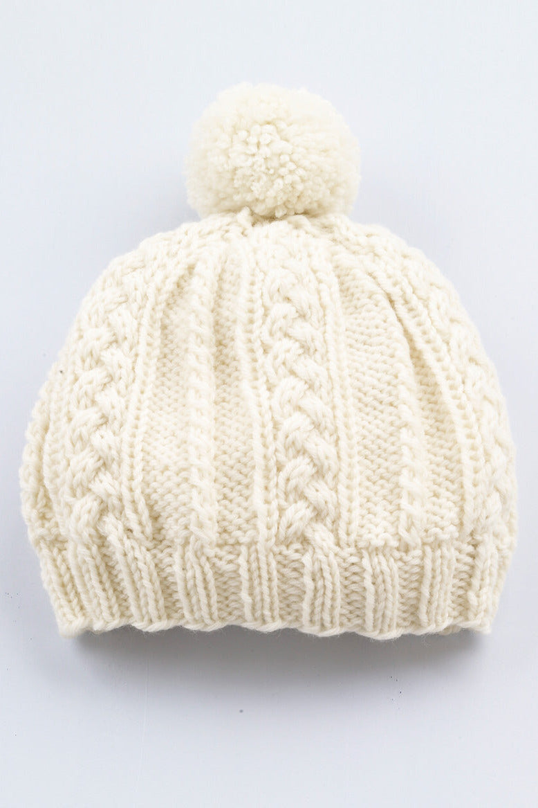 Cable Pattern Hat (Knit)