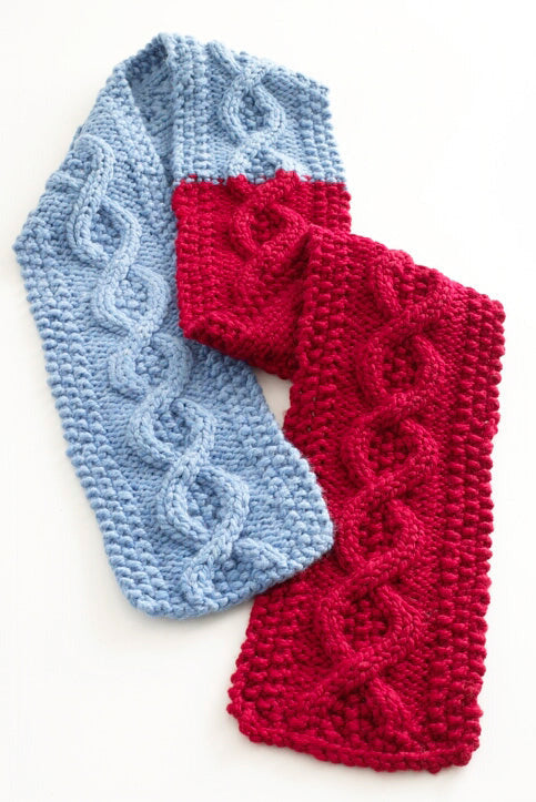 Cable Scarf Pattern (Knit) - Version 2