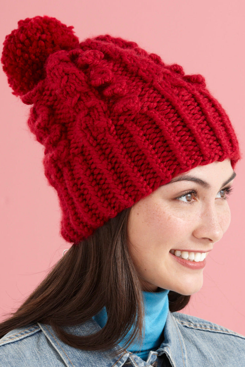 Cable Vision Hat Pattern (Knit) - Version 2