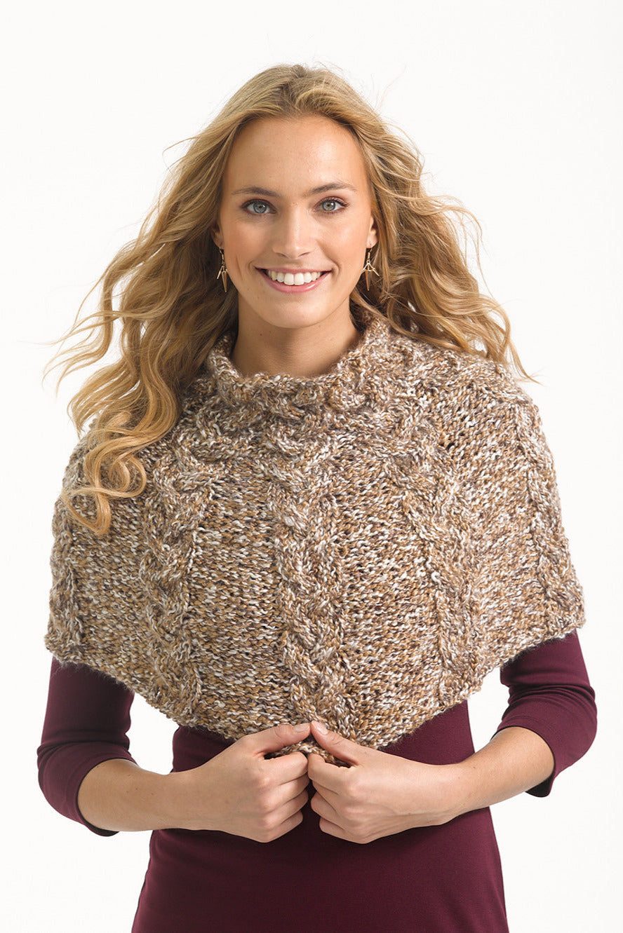 Cabled Capelet Pattern (Knit)