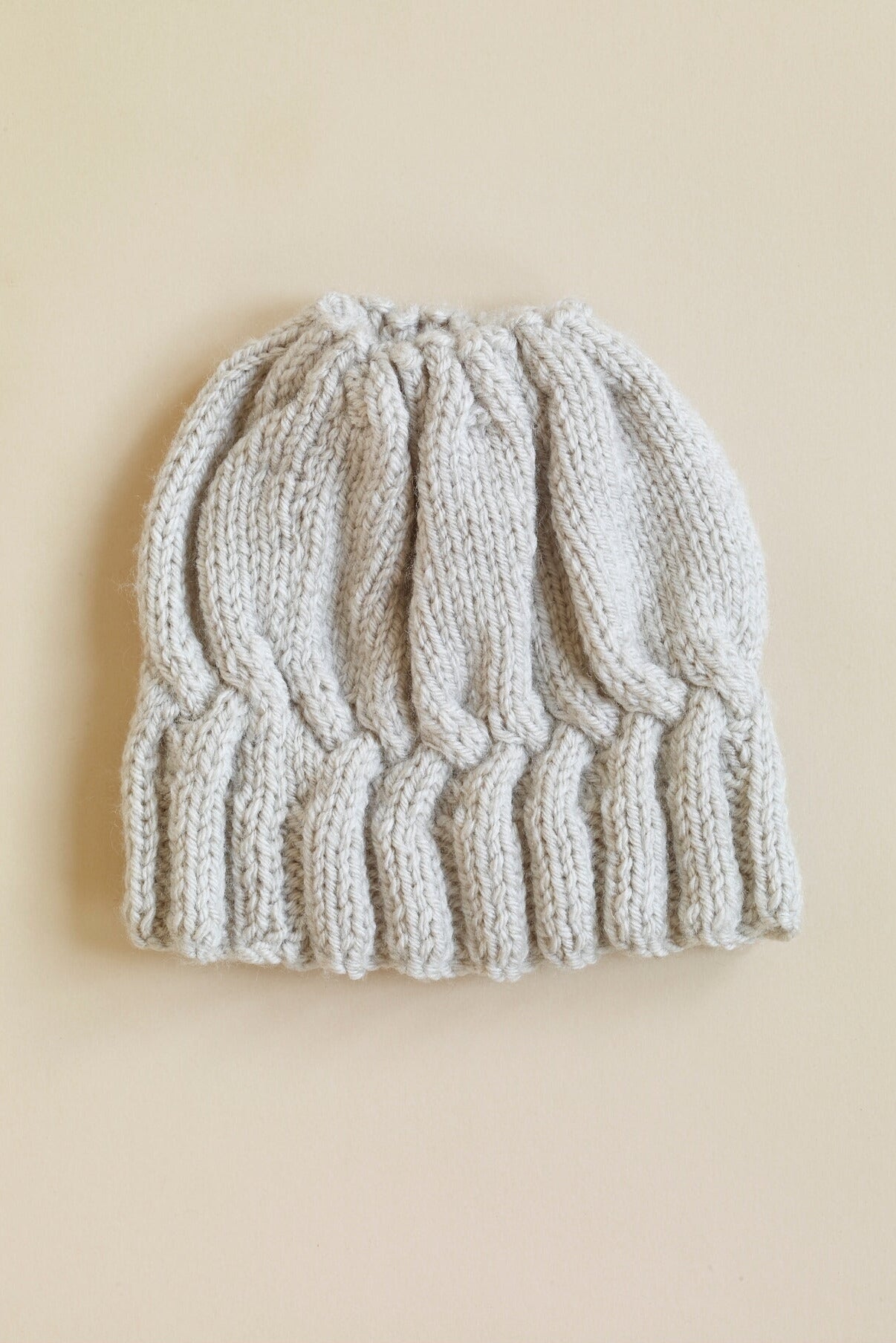 Cabled Hat Pattern (Knit) - Version 2