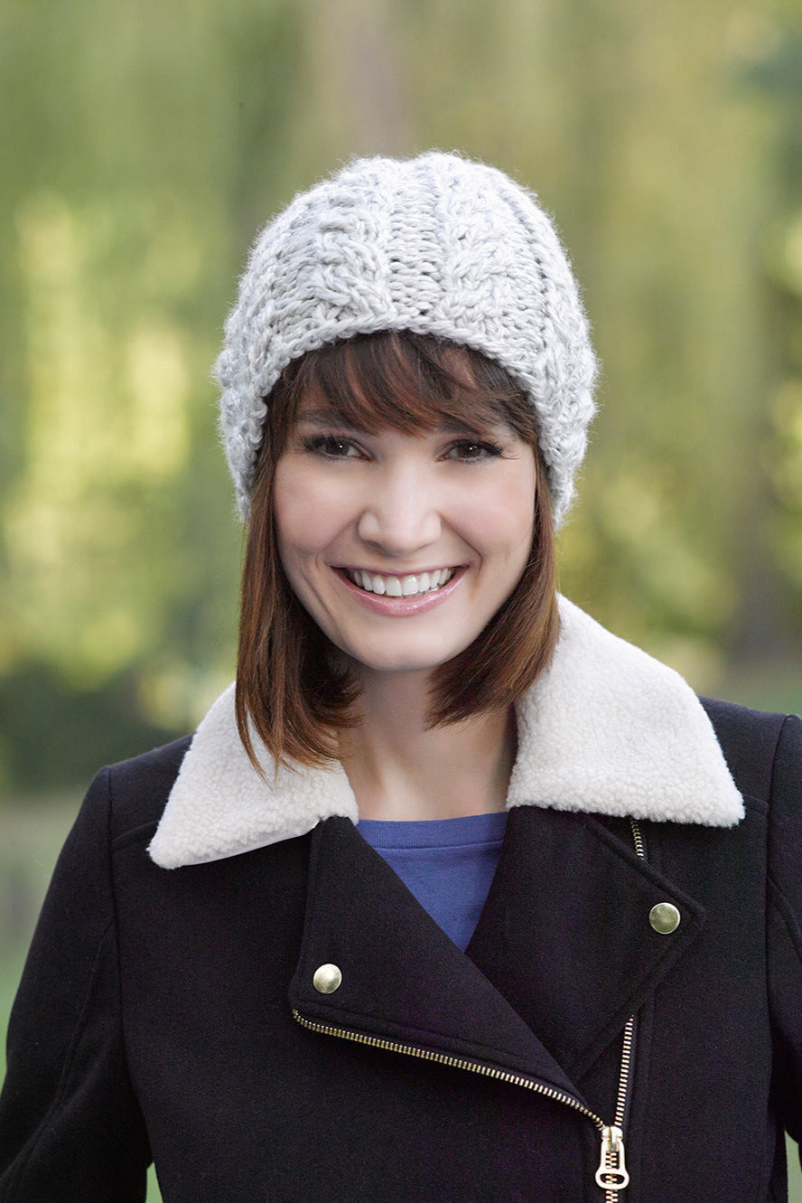 Cabled Hat Pattern (Knit) - Version 3