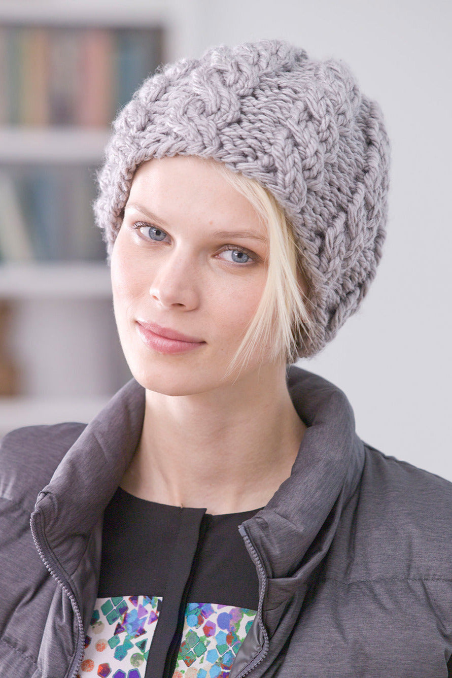 Cabled Hat Pattern (Knit) - Version 4