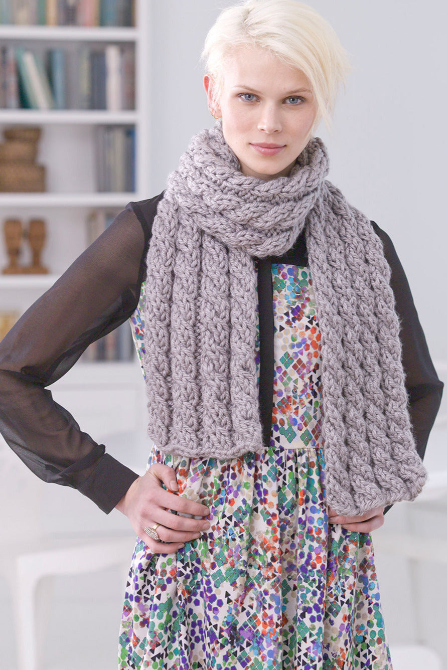 Cabled Scarf Pattern (Knit)