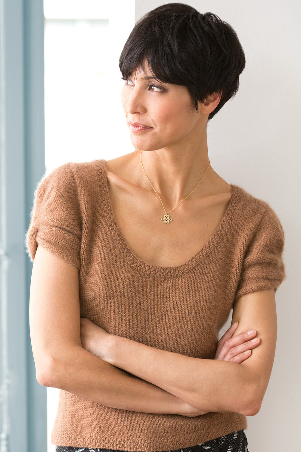 Cap Sleeve Top Pattern (Knit)