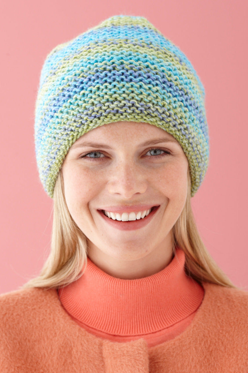 Caramel Swirl Hat (Knit) - Version 2