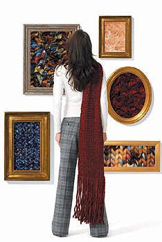 Chain Fringe Scarf Pattern (Knit)