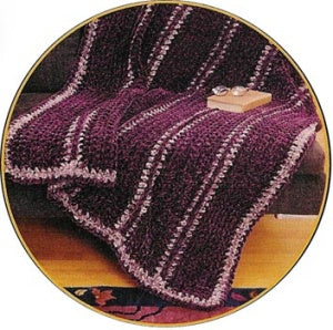 Chal Rectangular de Ganchillo (Knit)