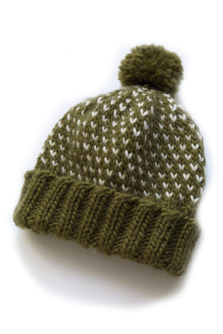 Chance of Flurries Hat Pattern (Knit)