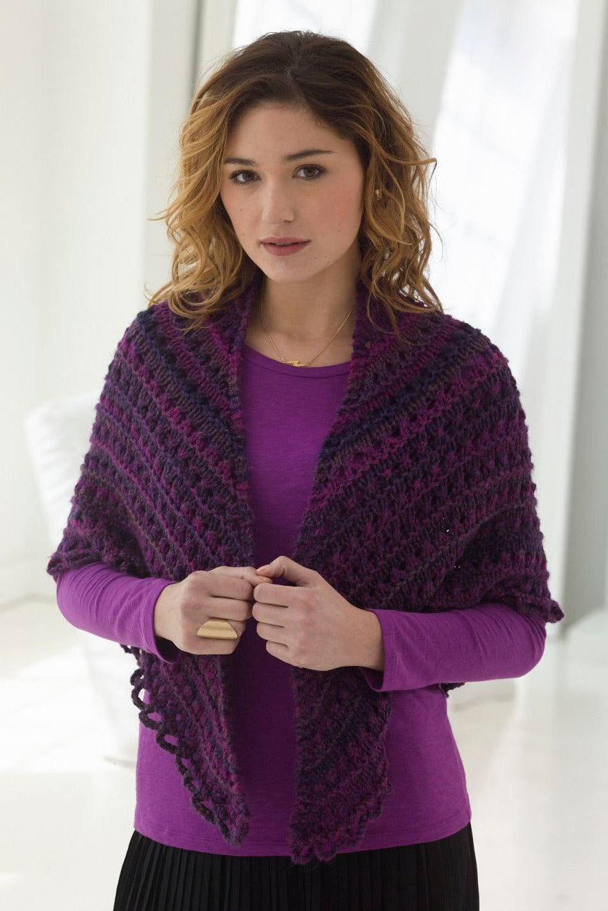 Chianti Shawl Pattern (Knit) - Version 1