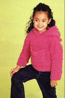 Child's Easy Hooded Pullover Pattern (Knit)
