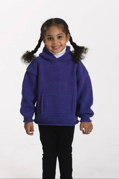 Child's Hooded Sweater (Knit) - Version 2