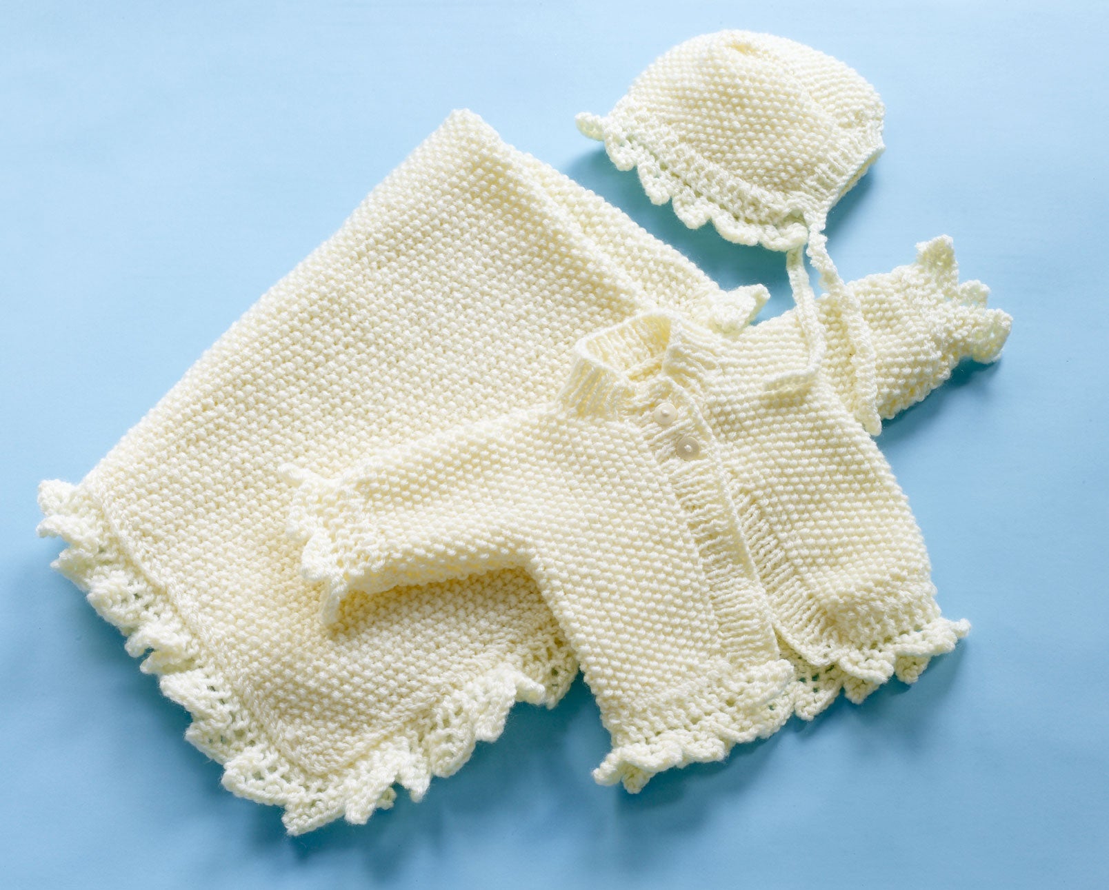 Christening Set Pattern (Knit)