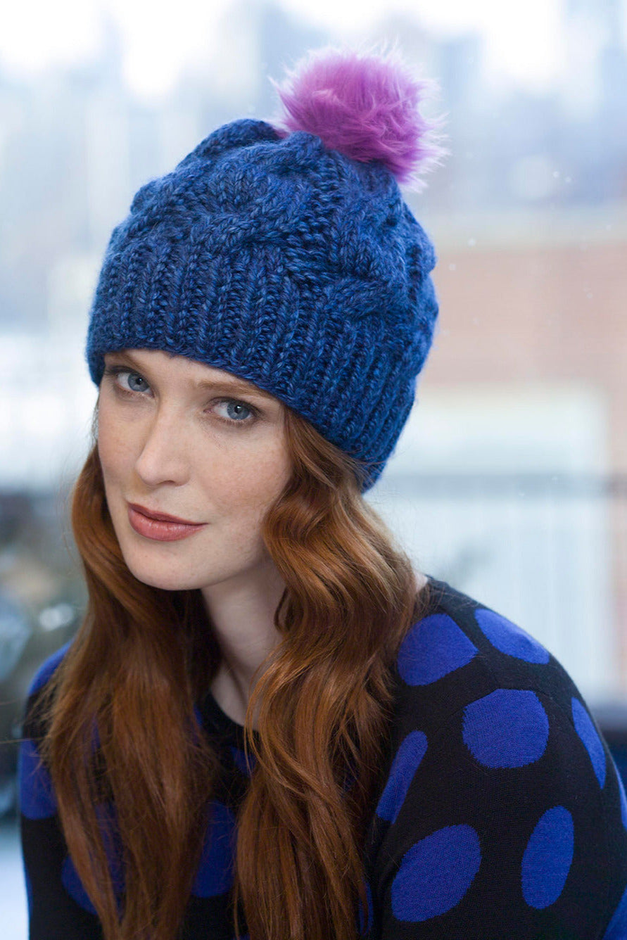 Chunky Cabled Hat Pattern (Knit)