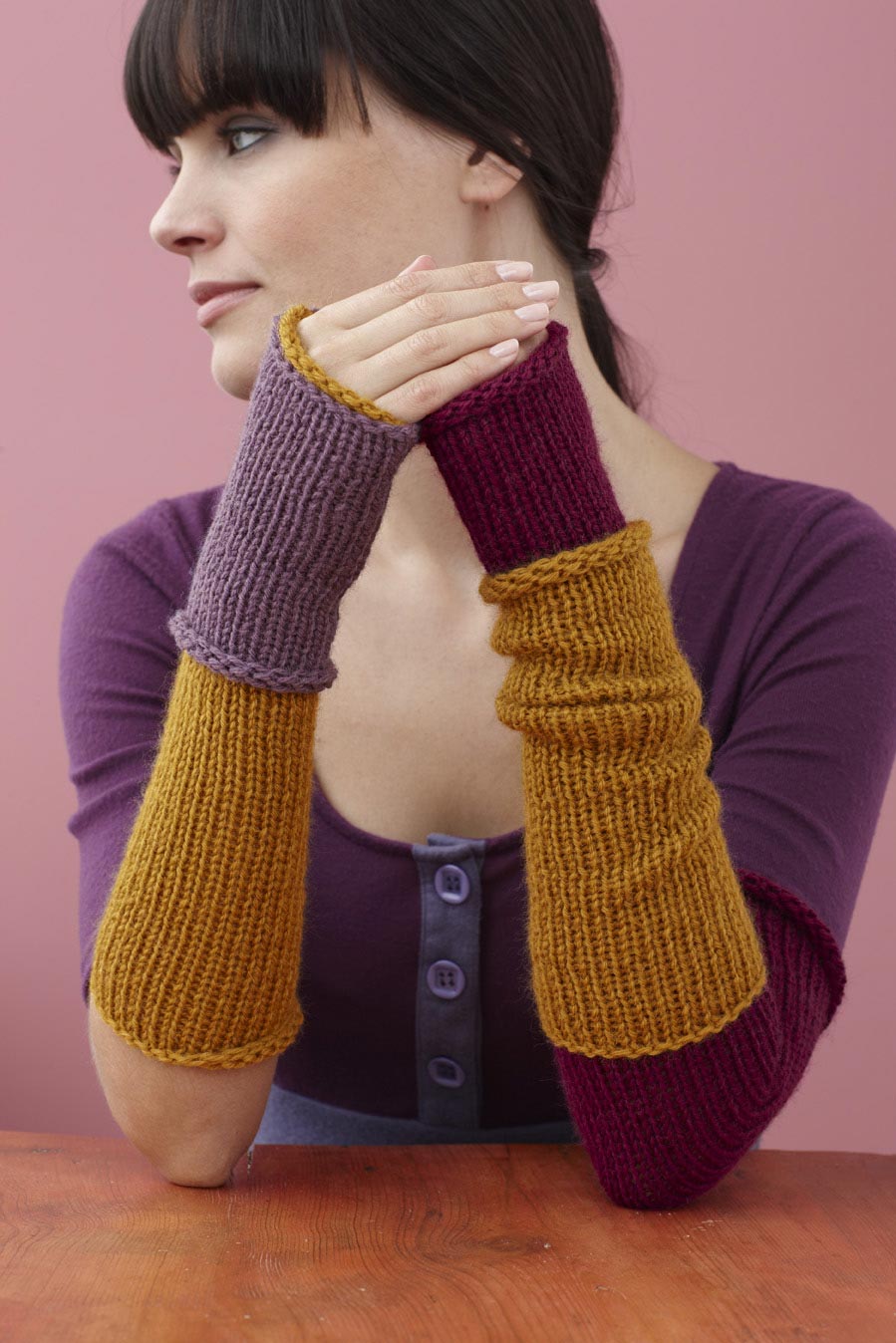 City Gauntlets Pattern (Knit) - Version 1