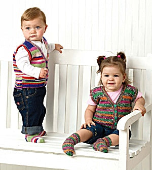 Knit Mini Magic Vest & Socks