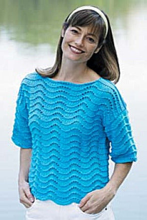 Knit Ripple Pullover