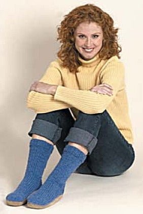 Knit Slipper Moccasins