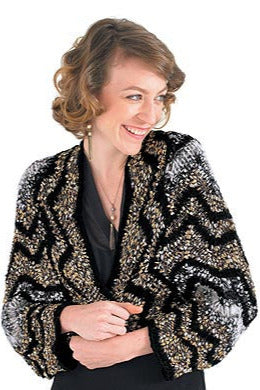 Knit Sparkling Shrug Pattern (Knit)