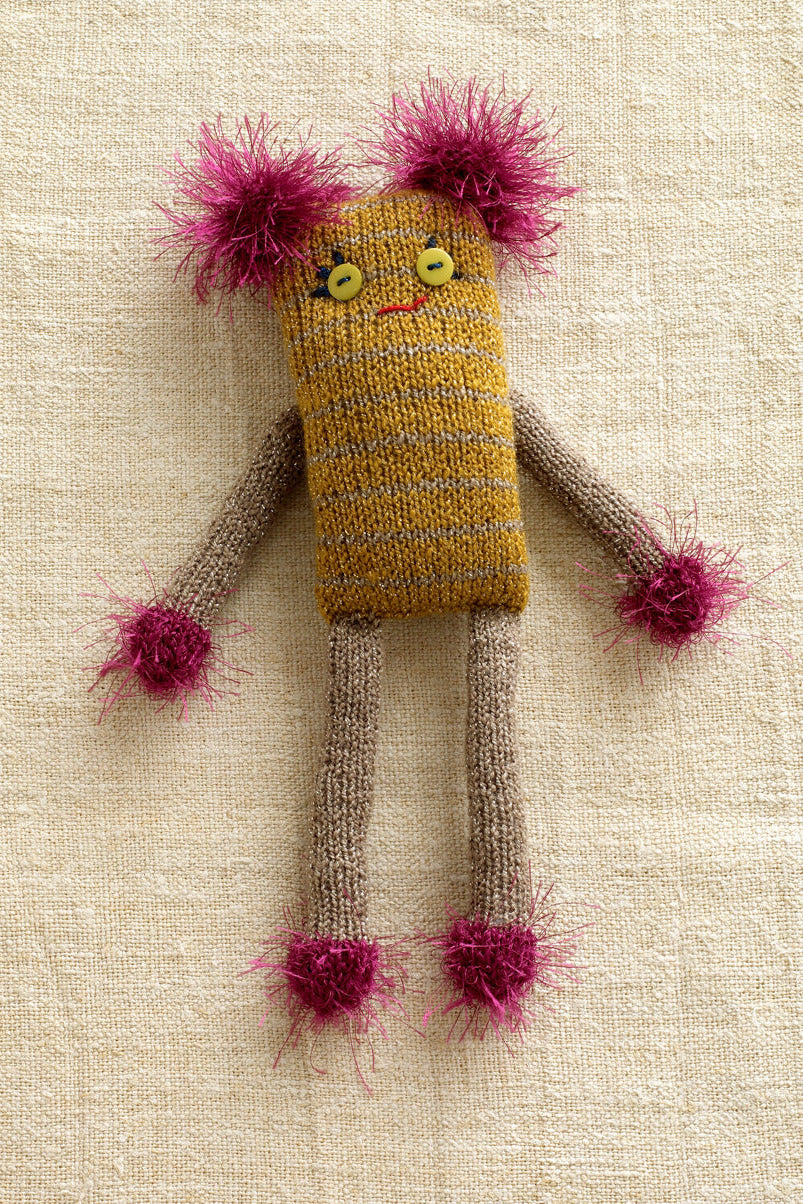 Knit Striped Sally Doll Pattern