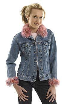 Knit Trim for Jeans Jacket Pattern (Knit)