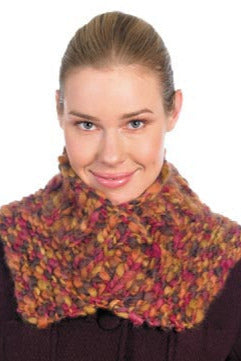 Knit V Neck Warmer Pattern (Knit)