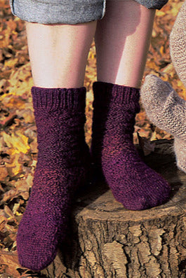 Knitted Berry Patch Socks Pattern (Knit)