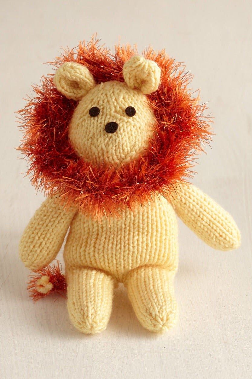 Knitted Lion Pattern - Version 1