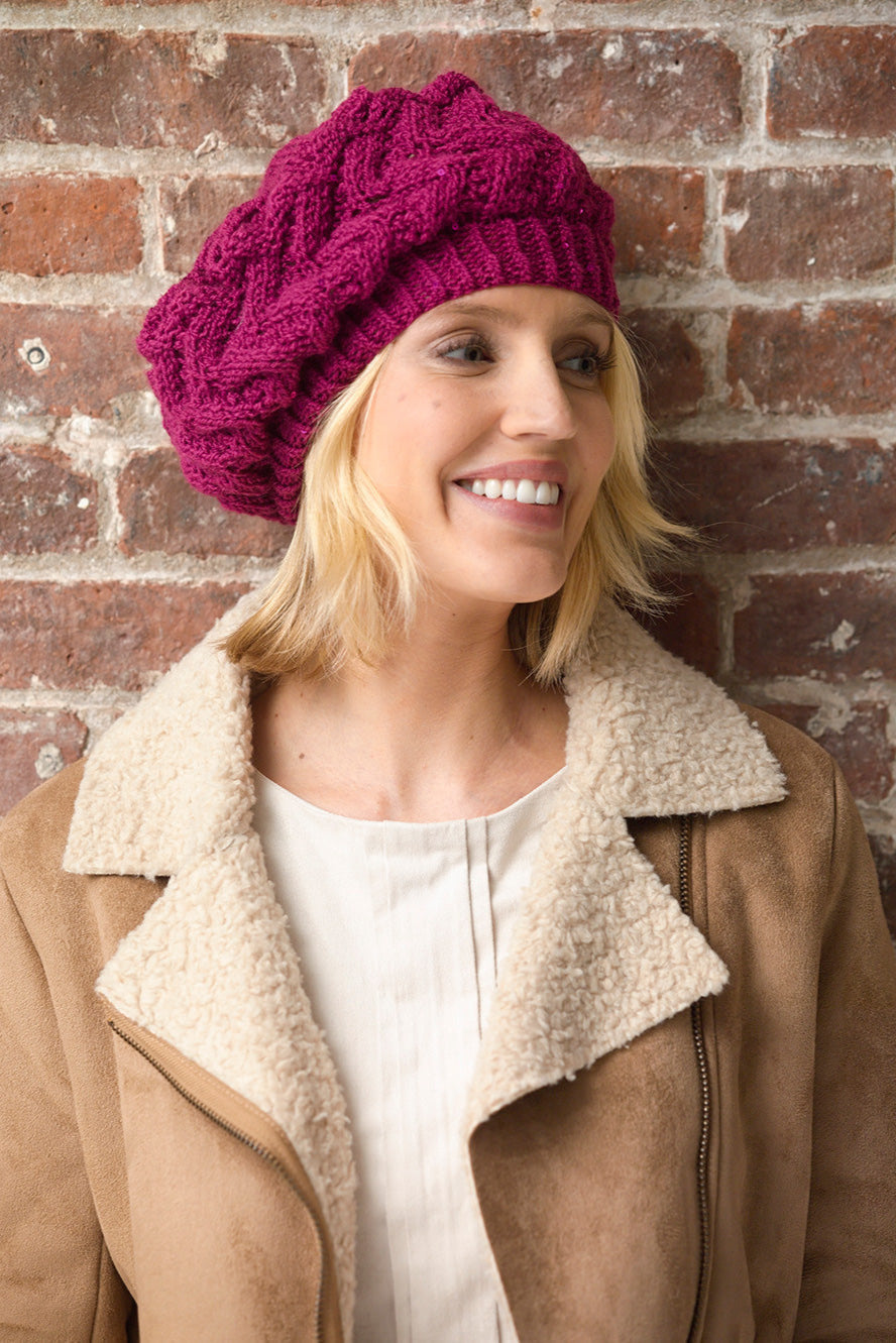 Lace Beret (Knit)