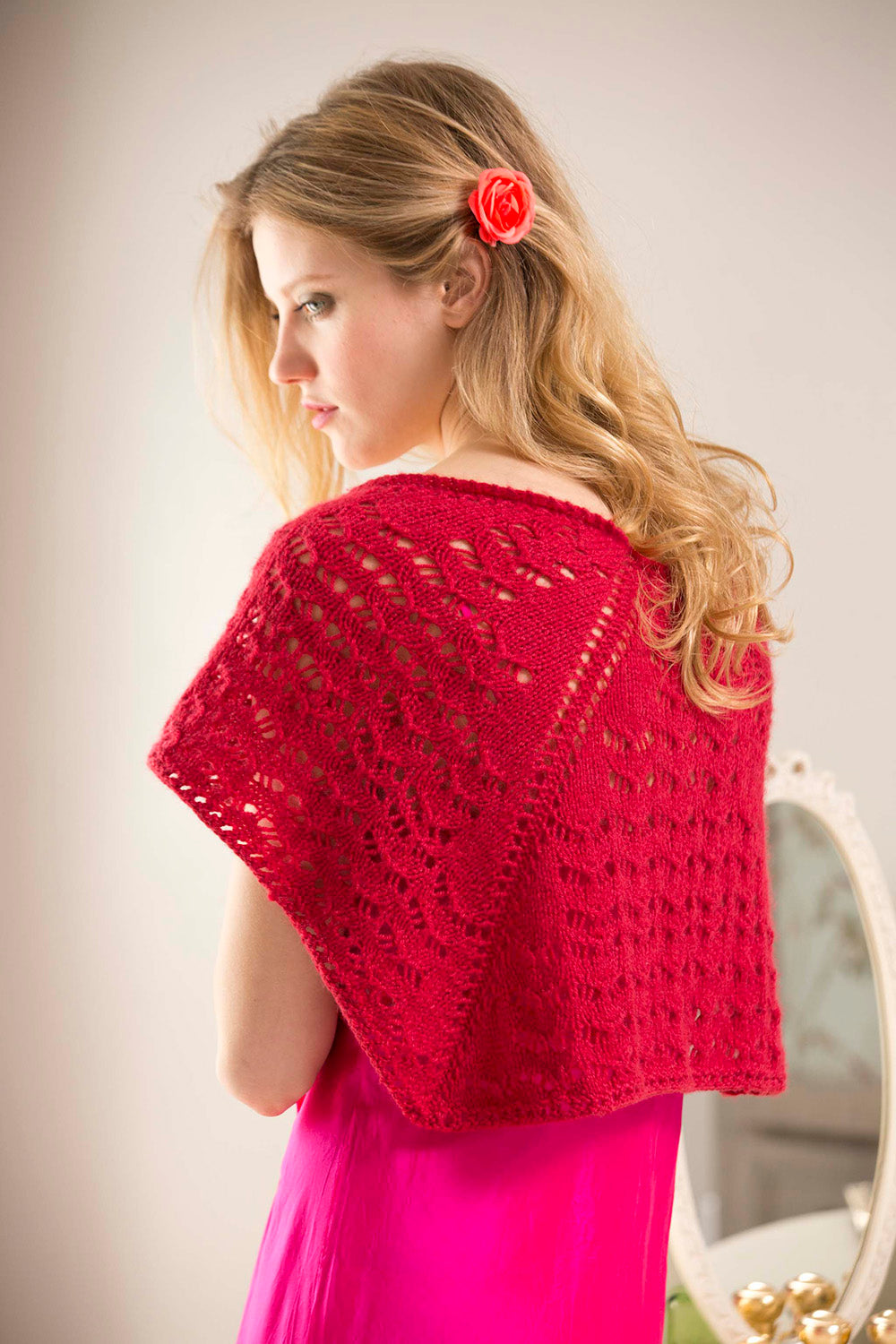 Lace Eyelet Shawl (Knit)