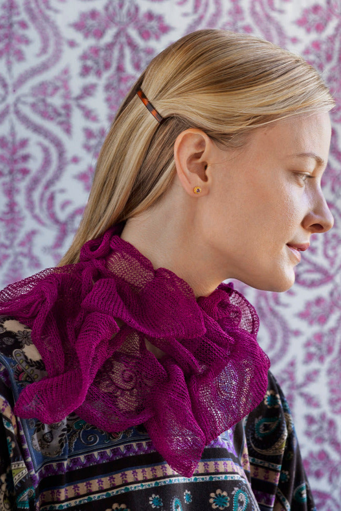 Lace Net Scarf (Knit)