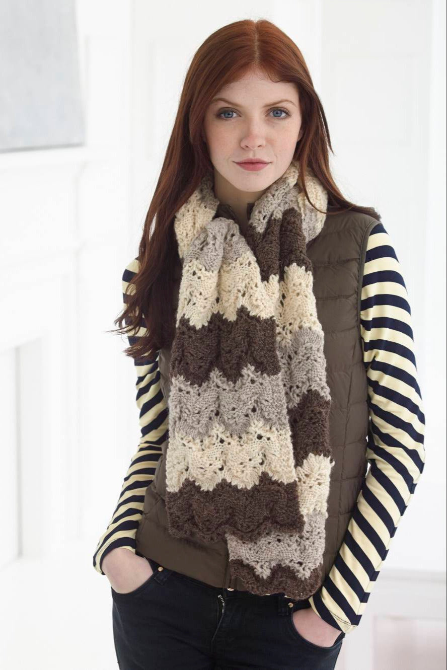 Lace Scarf Pattern (Knit) - Version 2