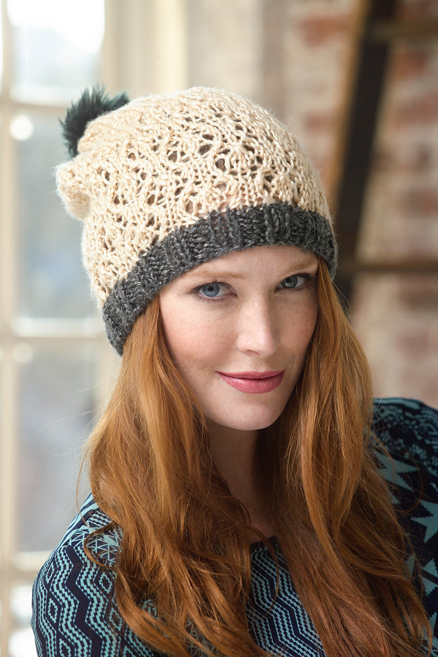 Lacework Hat Pattern (Knit)